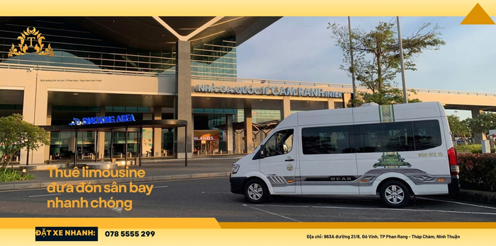 Thuê limousine đưa đón sân bay nhanh chóng