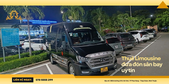 Thuê limousine đưa đón sân bay uy tín