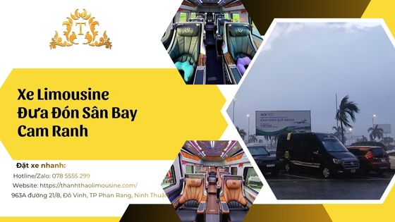 Xe Limousine đưa đón sân bay Cam Ranh