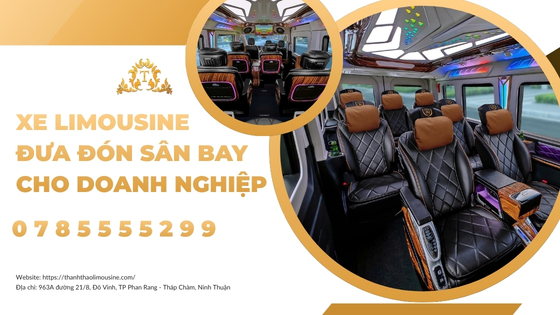 Xe limousine đưa đón sân bay cho doanh nghiệp