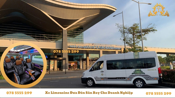 Xe limousine đưa đón sân bay cho doanh nghiệp