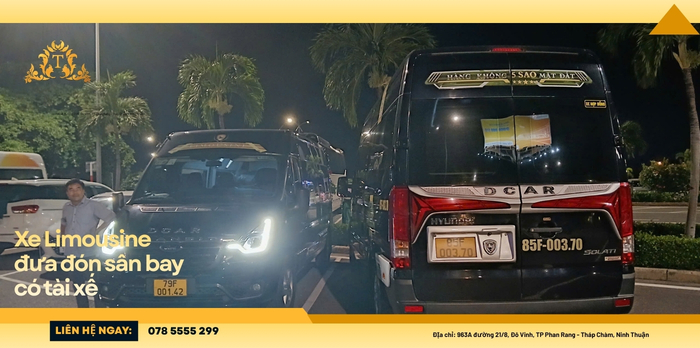 Xe Limousine đưa đón sân bay có tài xế