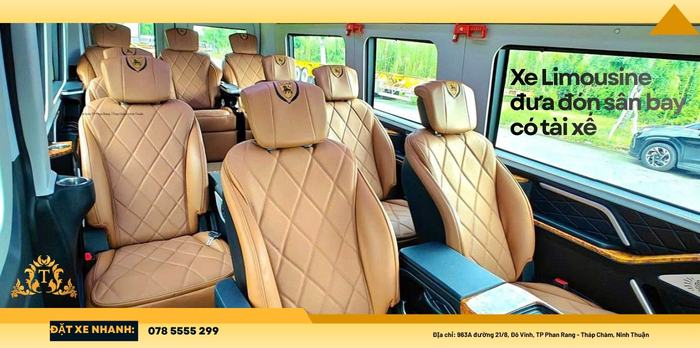 Xe Limousine đưa đón sân bay có tài xế