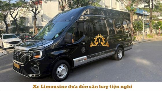 Xe Limousine đưa đón sân bay tiện nghi