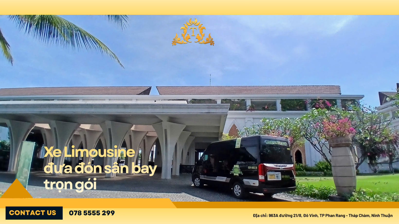 Xe limousine đưa đón sân bay trọn gói