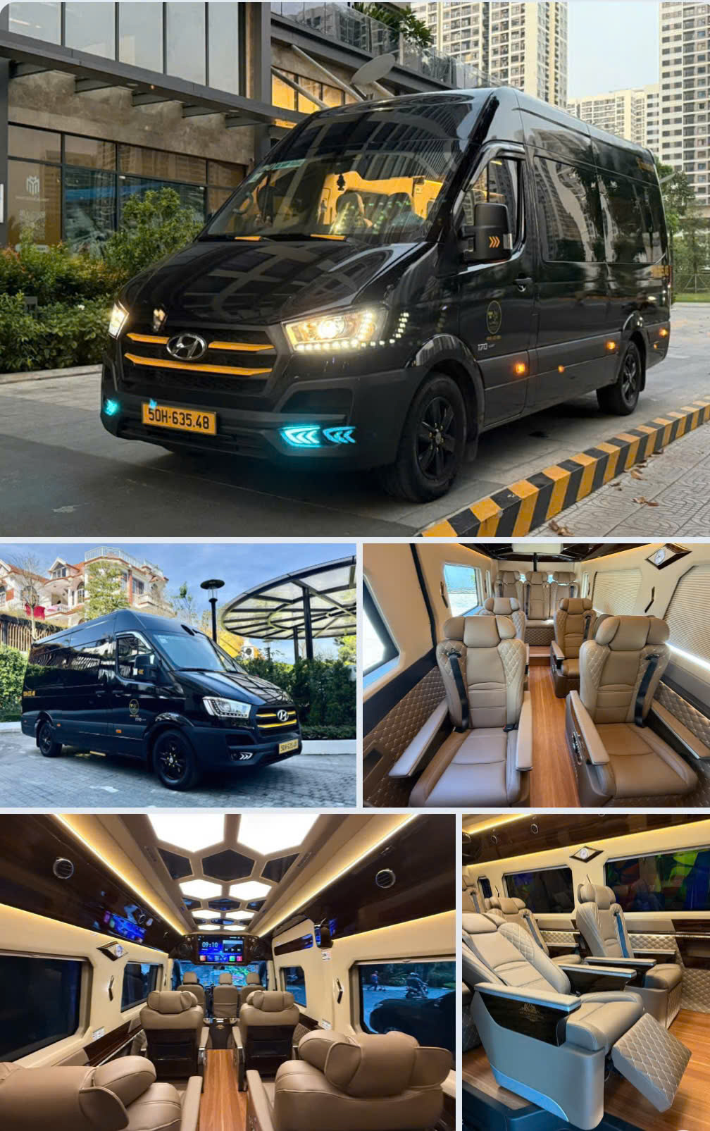 Giá thuê xe Limousine Vĩnh Hy Sài Gòn bao nhiêu