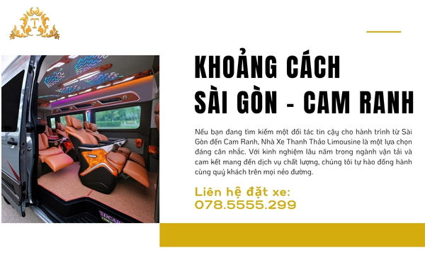 Khoảng cách Sài Gòn - Cam Ranh