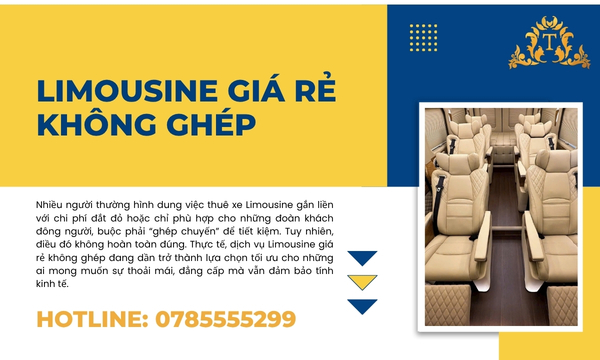 Limousine giá rẻ không ghép