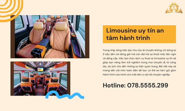 Limousine uy tín an tâm hành trình