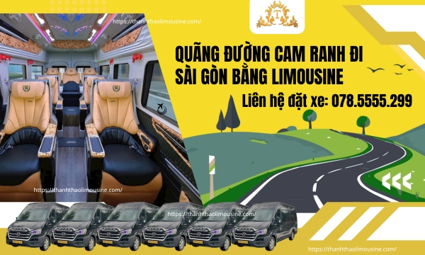 Quãng đường Cam Ranh đi Sài Gòn bằng limousine