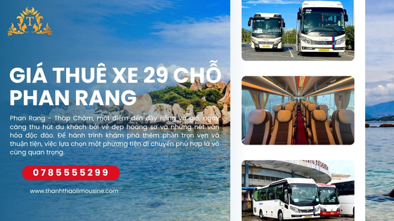 Giá thuê xe 29 chỗ Phan Rang