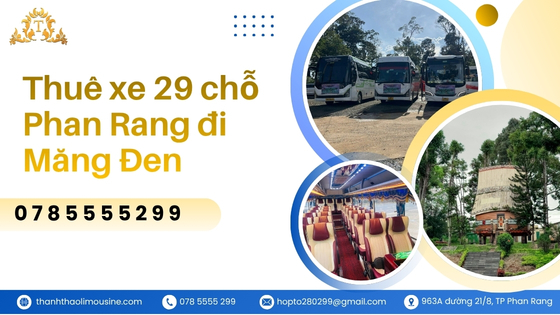 Thuê xe 29 chỗ Phan Rang đi Măng Đen