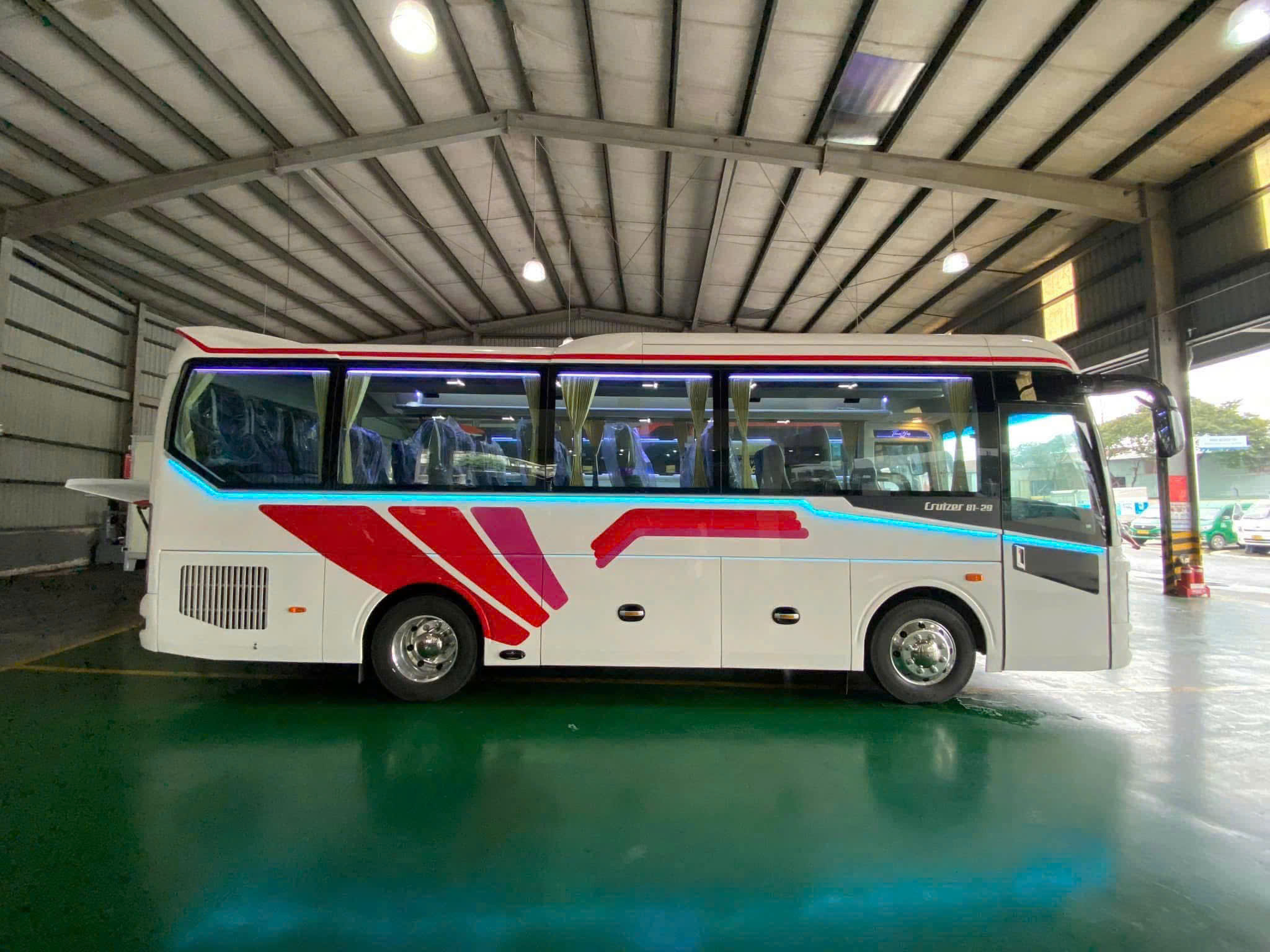 Thuê xe 29 chỗ Phan Rang hợp đồng dài ngày