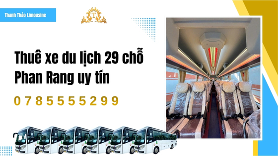 Thuê xe du lịch 29 chỗ Phan Rang uy tín