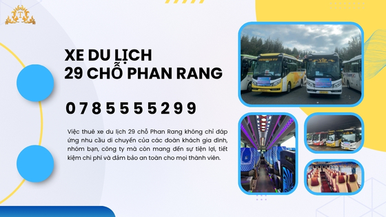 Xe du lịch 29 chỗ Phan Rang