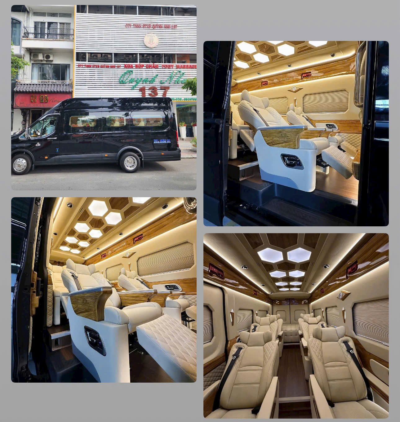 Thuê xe limousine Cam Ranh đi Hồ Chí Minh không ghép