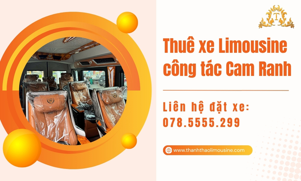 Thuê xe Limousine công tác Cam Ranh