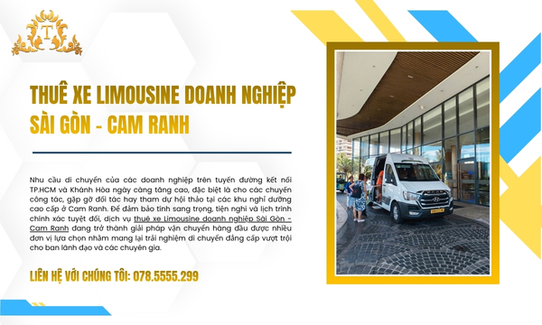 Thuê xe Limousine doanh nghiệp Sài Gòn - Cam Ranh