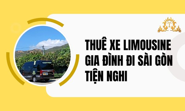 Thuê xe Limousine gia đình đi Sài Gòn tiện nghi