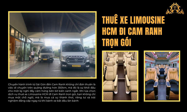 Thuê xe Limousine HCM đi Cam Ranh trọn gói