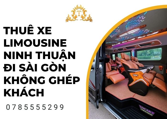 Thuê xe limousine Ninh Thuận đi Sài Gòn không ghép khách