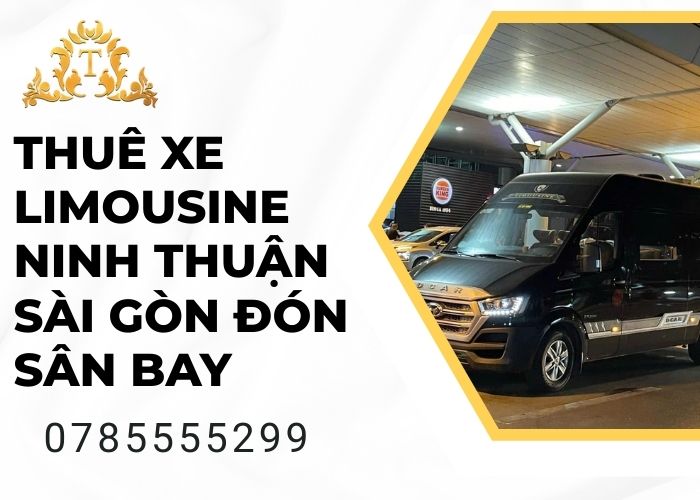 Thuê xe limousine Ninh Thuận Sài Gòn đón sân bay