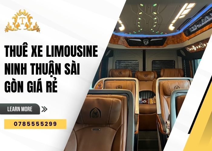 Thuê xe limousine Ninh Thuận Sài Gòn giá rẻ