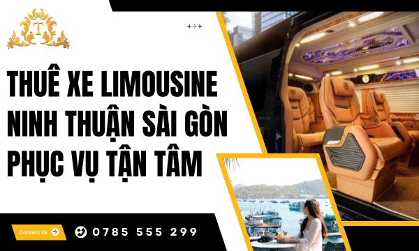 Thuê xe limousine Ninh Thuận Sài Gòn phục vụ tận tâm, chu đáo