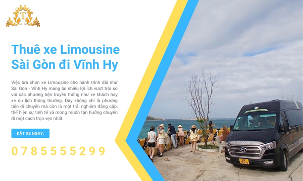 Thuê xe Limousine Sài Gòn đi Vĩnh Hy