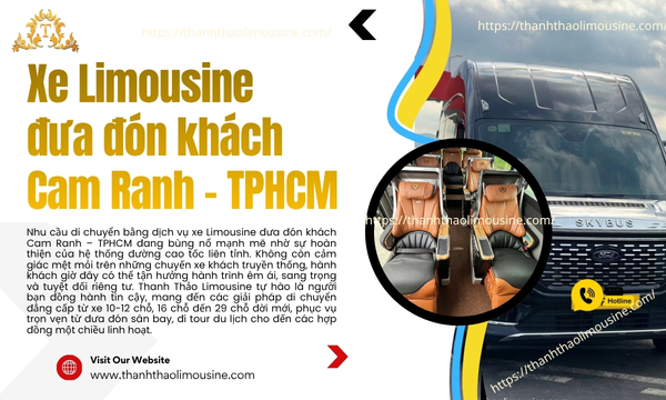 Xe Limousine đưa đón khách Cam Ranh – TPHCM